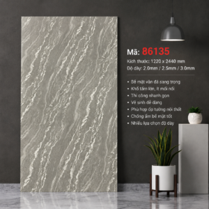 Tấm PVC Vân Đá 86135 chính hãng