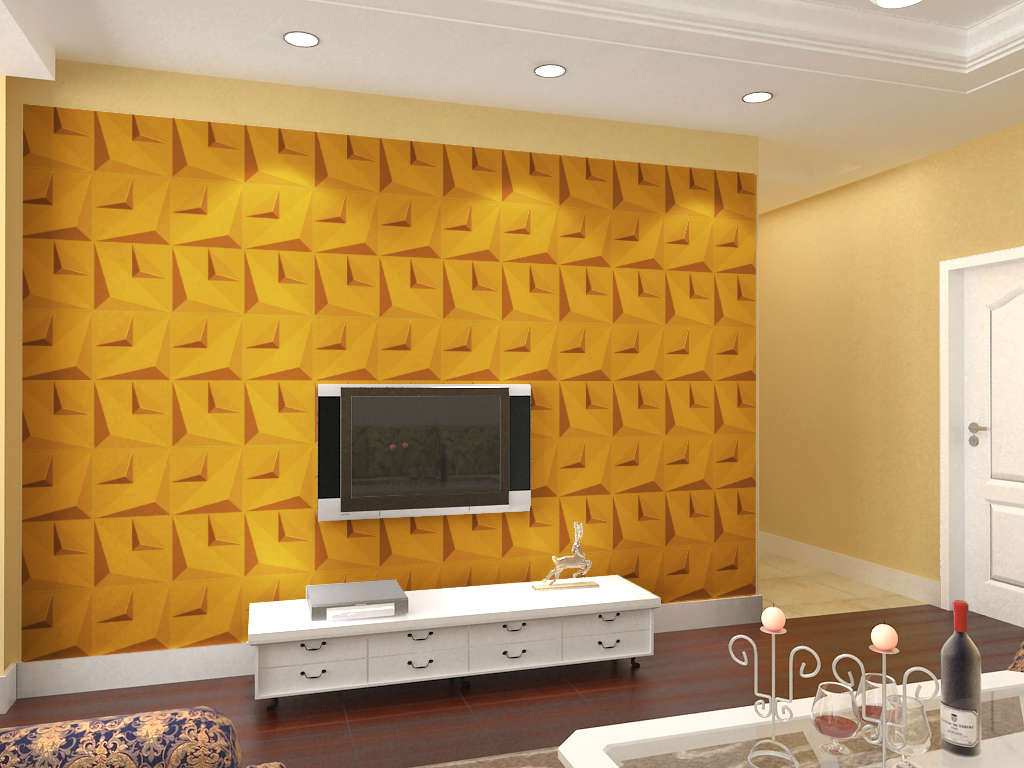 vật liệu trang trí 3D hiện đại