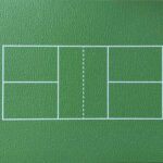 Sàn Pickleball ENLIO Màu Xanh Lá