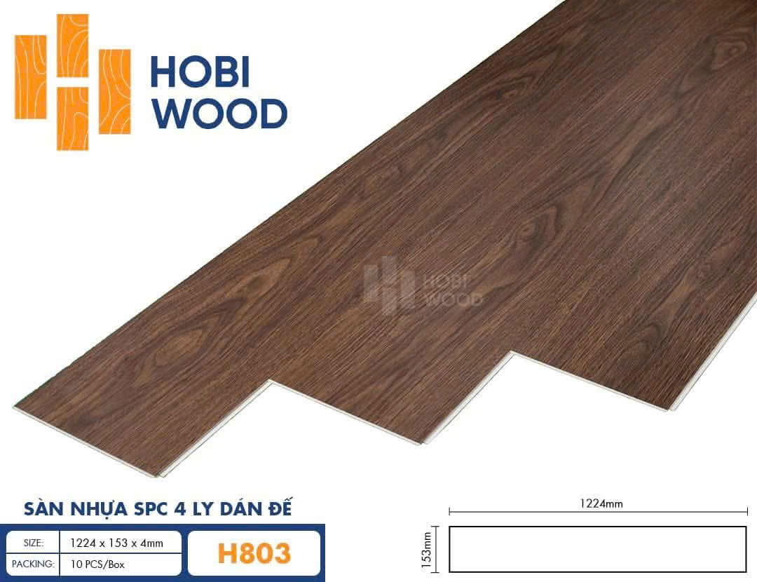 Sàn Nhựa SPC Hobi Wood H803